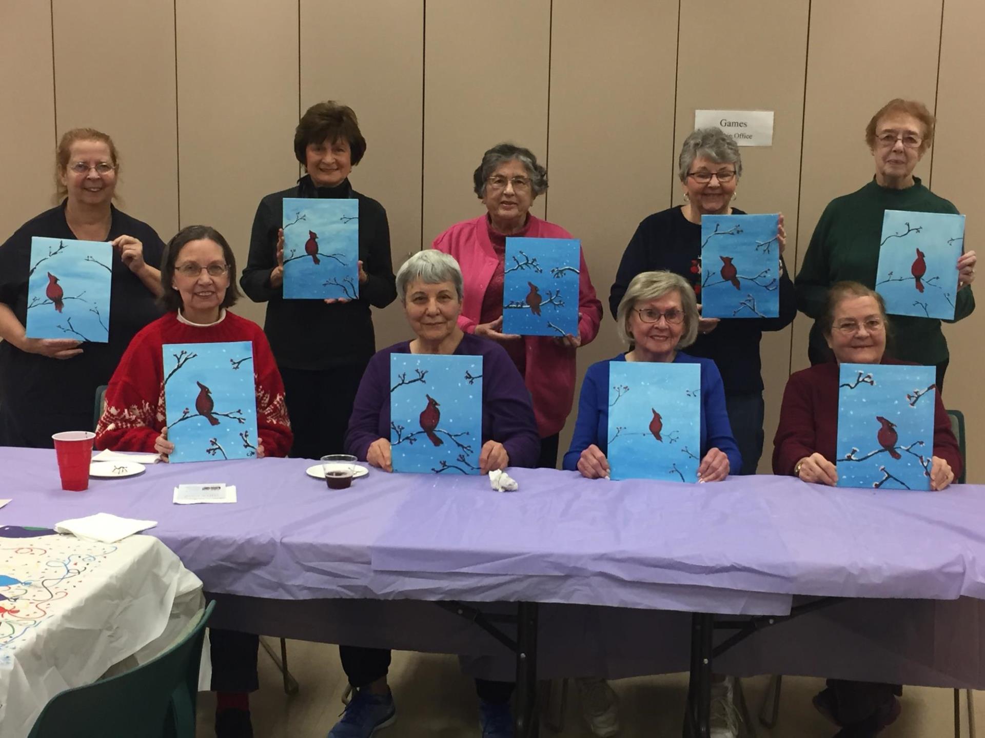 Winter Paint & Sip Event