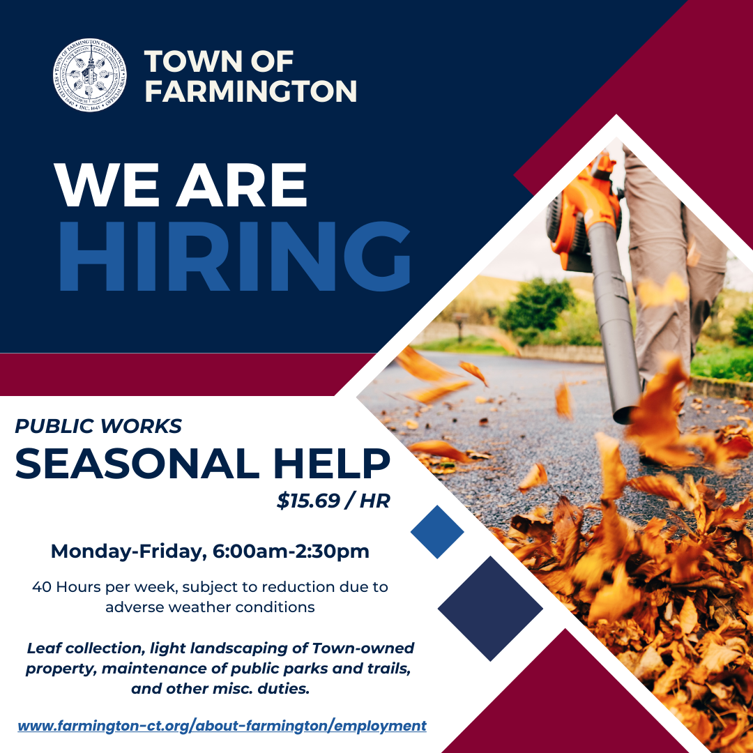 Public Works Seasonal Help Fall